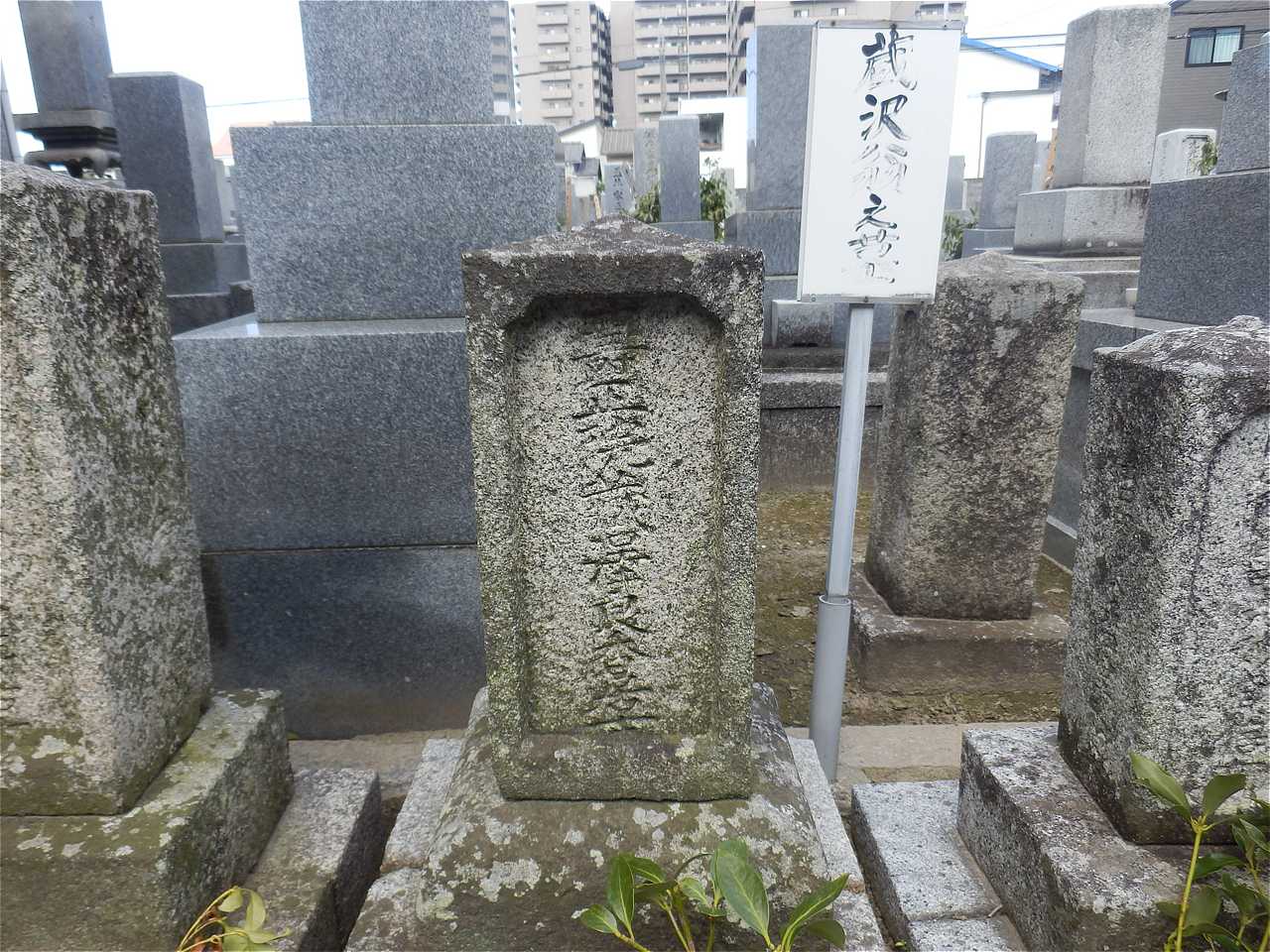 吉田蔵沢の墓