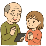 お話を聞く