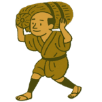 米俵を担ぐ人